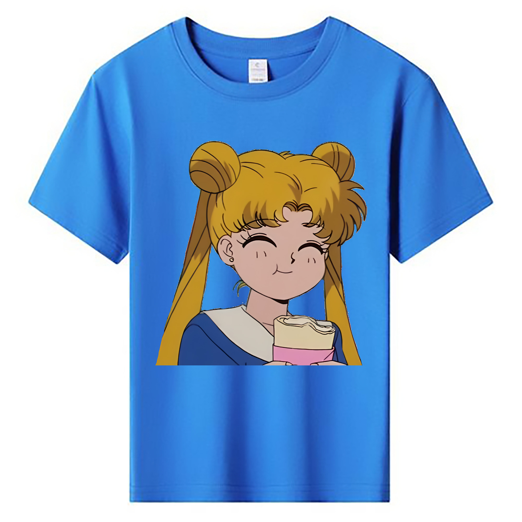 （画像用） 美少女戦士セーラームーン 愛野 美奈子 あいの みなこ Sailor Moon Aino Minako 綿100％キッズTシャツ（フロントプリント）